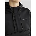 Hoodie Montar Quater Zip Anorak Black