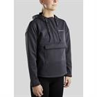 Hoodie Montar Quater Zip Anorak Grey