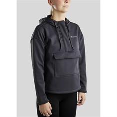 Hoodie Montar Quater Zip Anorak Grey