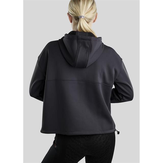 Hoodie Montar Quater Zip Anorak Grey