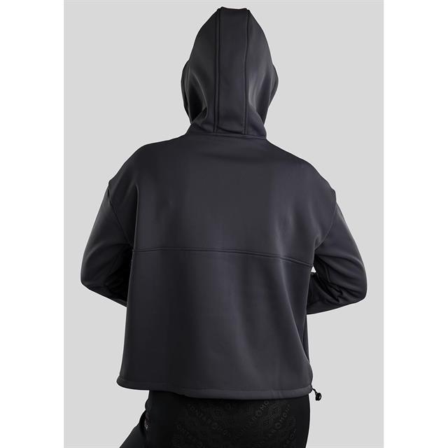 Hoodie Montar Quater Zip Anorak Grey