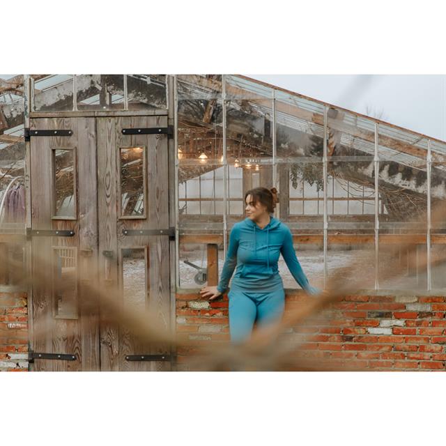 Hoodie Roan Cycle Three Mid Blue