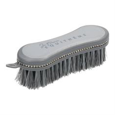 Hoof Brush Equithème Je t'aime Strass Grey