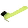 Hoof Pick Barato With Brush Neon Yellow
