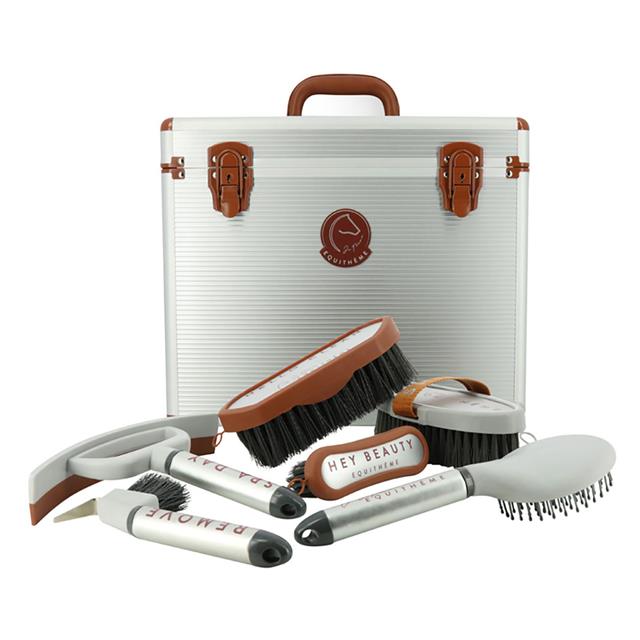 Hoof Pick Equitheme Je t'aime Grey