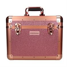 Horse Grooming Box in Rose Gold Horsegear HG Glamour Orange-brown/n