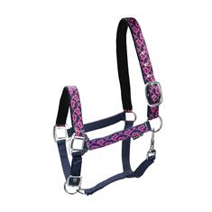 Horse Halter EJHearts Epplejeck Dark Blue-Pink