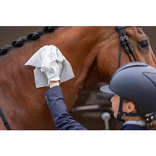 Horse Wipes Natural Clean White