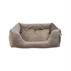 Hundebett Velvet Kentucky Light Brown