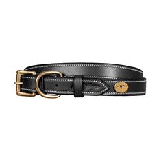 Hundehalsband aus Glattleder Dy'on Black