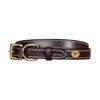 Hundehalsband aus Glattleder Dy'on Brown