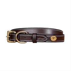 Hundehalsband aus Glattleder Dy'on Brown