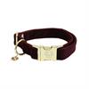 Hundehalsband Corduroy Kentucky Dark Red