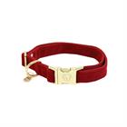 Hundehalsband Corduroy Kentucky Red