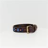 Hundehalsband Handmade Pearls Kentucky Dark Blue