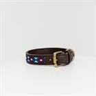 Hundehalsband Handmade Pearls Kentucky Dark Blue