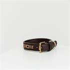 Hundehalsband Handmade Pearls Kentucky Gold