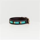 Hundehalsband Handmade Pearls Kentucky Light Blue