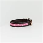 Hundehalsband Handmade Pearls Kentucky Pink