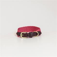 Hundehalsband Jacquard Kentucky Pink