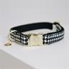 Hundehalsband Pied-De-Poule Kentucky Black