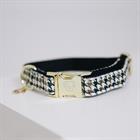 Hundehalsband Pied-De-Poule Kentucky Brown