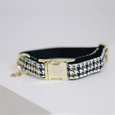 Hundehalsband Pied-De-Poule Kentucky Brown