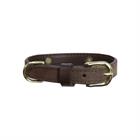 Hundehalsband Samt Leder Kentucky Brown