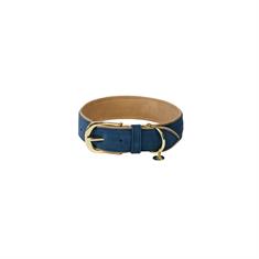 Hundehalsband Vegan Leder Kentucky Dark Blue