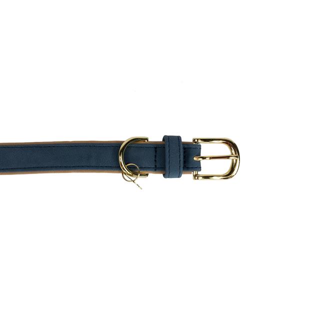 Hundehalsband Vegan Leder Kentucky Dark Blue
