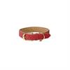 Hundehalsband Vegan Leder Kentucky Light Red