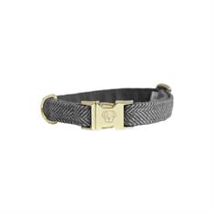Hundehalsband Wolle Kentucky Grey