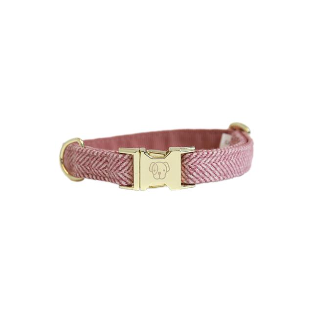 Hundehalsband Wolle Kentucky Light Pink