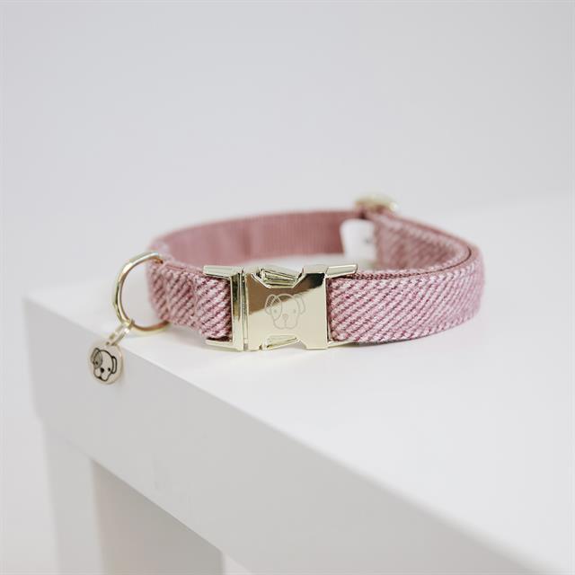 Hundehalsband Wolle Kentucky Light Pink