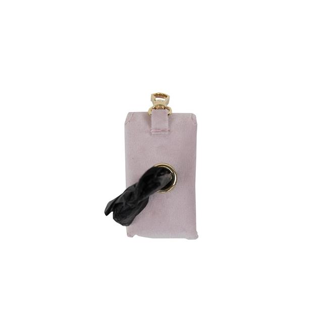 Hundekotbeutelspender Samt Kentucky Light Pink