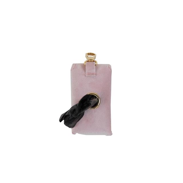 Hundekotbeutelspender Samt Kentucky Pink