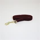 Hundeleine Corduroy Kentucky Dark Red