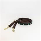 Hundeleine Handmade Pearls Kentucky Black