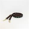 Hundeleine Handmade Pearls Kentucky Black