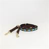 Hundeleine Handmade Pearls Kentucky Light Blue