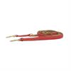 Hundeleine Vegan Leder Kentucky Light Red
