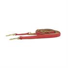 Hundeleine Vegan Leder Kentucky Light Red
