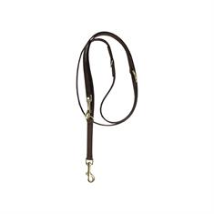 Hundeleine Velvet Leather Kentucky Brown