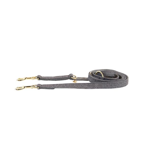 Hundeleine Wolle Kentucky Grey