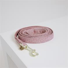 Hundeleine Wolle Short Kentucky Light Pink