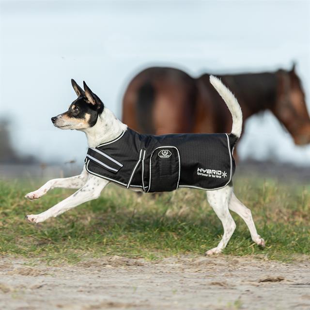 Hundemantel Hybrid Horsegear Black