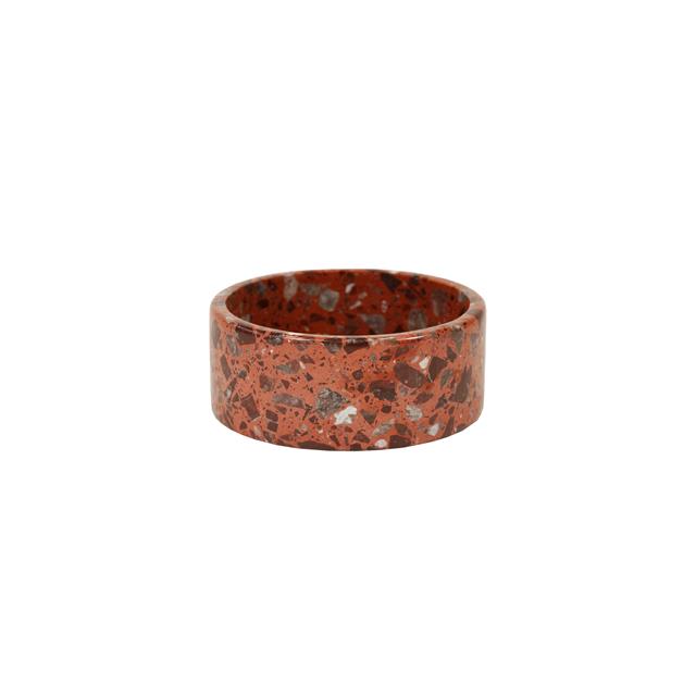 Hundenapf Terrazzo Stein Kentucky Brown