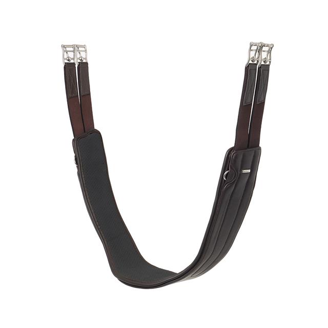 Hunter Girth with Non-Slip Liner Lemieux Brown