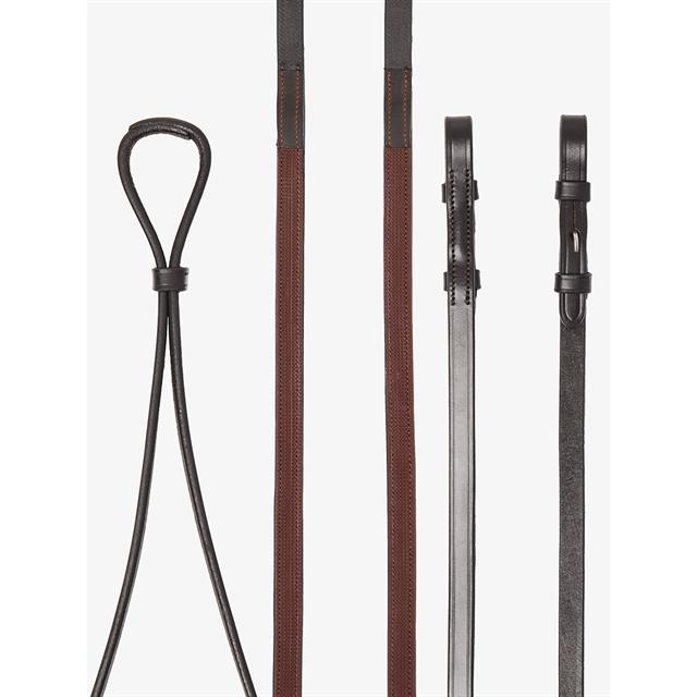 Hunter Rubber Reins LeMieux Brown