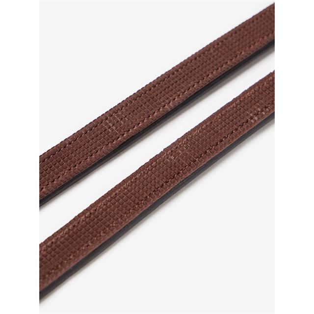 Hunter Rubber Reins LeMieux Brown